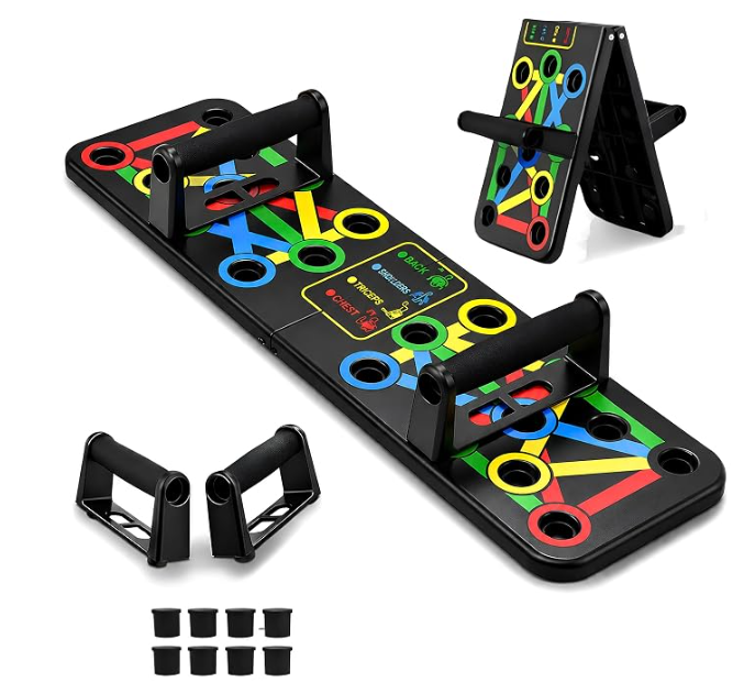 9 In 1 Foldable Push Up Bar