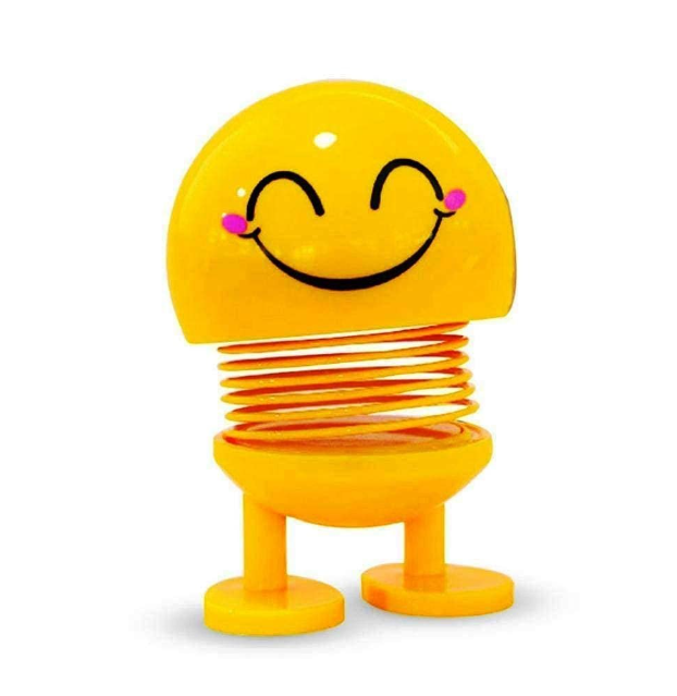 Dancing Smiley Car Dashboard