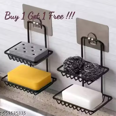 Stainless Steel Double Layer Soap