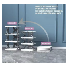 5 Layer shoes rack for home