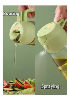Oil Sprayer And Dispenser Bottle for Kitchen