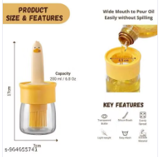 Oil Dispenser for Kitchen, 2 IN 1