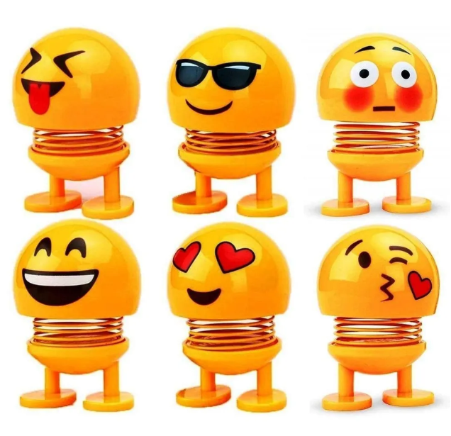 Dancing Smiley Car Dashboard