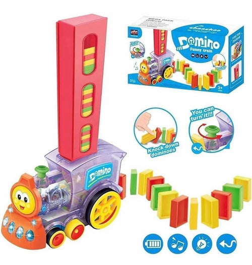 Domino Train Blocks set for kids