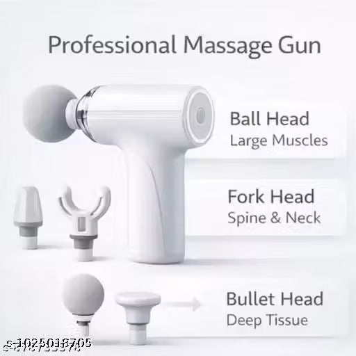 Massage Gun, Body Massager, Massager Machine, Massager Gun For Pain Relief, Scalp Massager, Neck and Sholder Massager, Head Massager